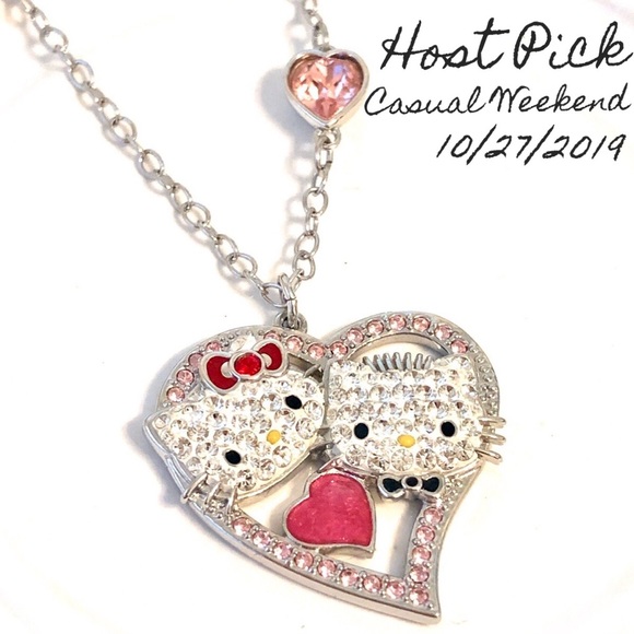 Swarovski Jewelry - 🎉HP: 💎Swarovski Hello Kitty Valentines Pendant